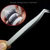 New Fashion Professional Beauty 3D 6D Volume Curved Stainless Steel False Eyelash Tweezer