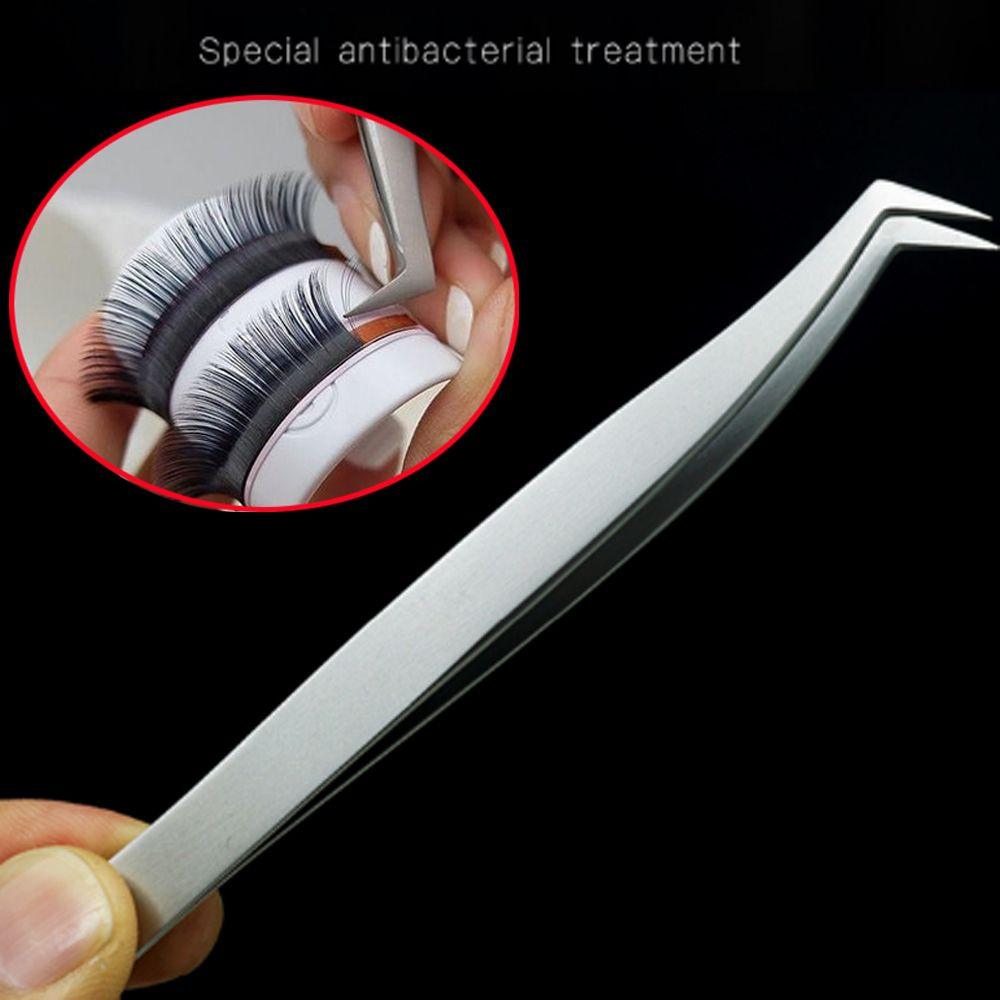 New Fashion Professional Beauty 3D 6D Volume Curved Stainless Steel False Eyelash Tweezer