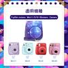HIYQIN Чехол для Instax Mini, Милая сумка для камеры с плечевым ремнем, ПУ кожа (Звездный шаблон) для Instax Mini 12/11/9/8+/8