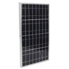Solar Panel with 40A Controller Polysilicon 30W Dual USB Charging High Conversion Efficiency for RV Car Ships Airplanes