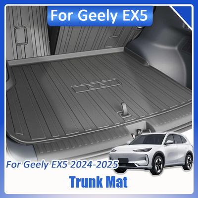 Для Geely EX5 Galaxy E5 2024 2025 2026 Верхний Нижний Вкладыш Багажника Водонепроницаемый Коврик Груза с Высокими Бортиками Подходящий Противоскользящий Защитник Пола