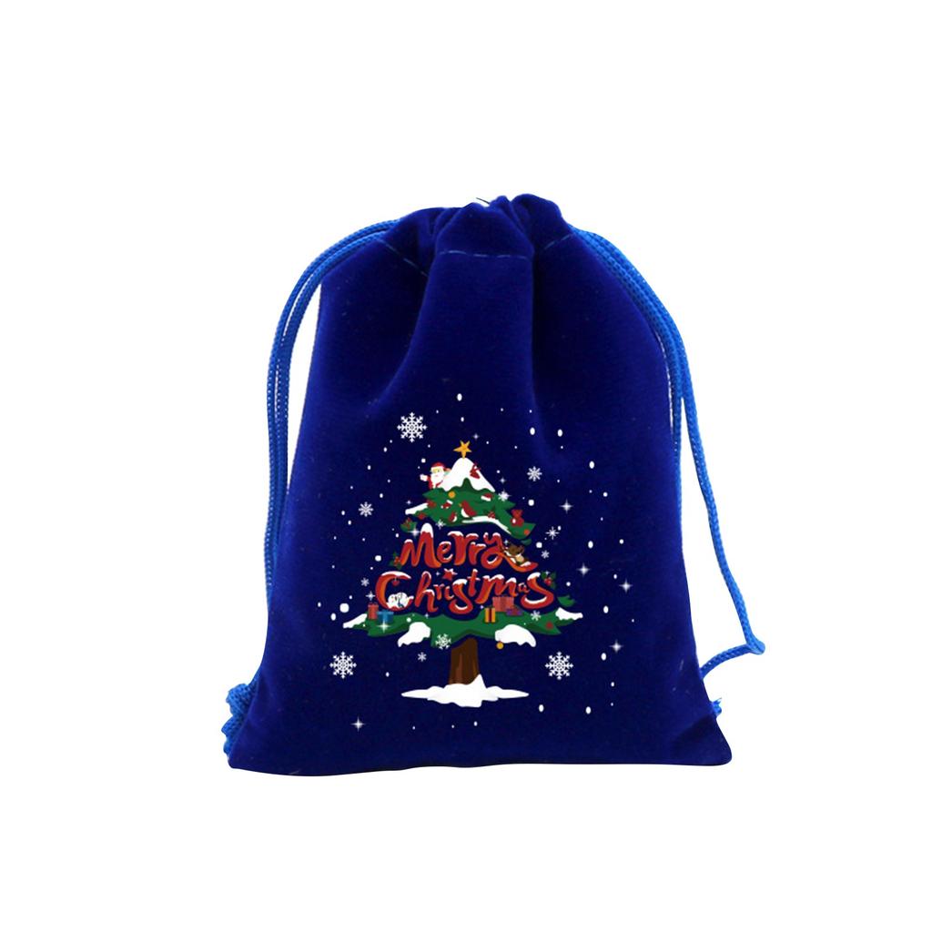Candy Gift Bag Snack Drawstring Storage Bag Christmas Gift