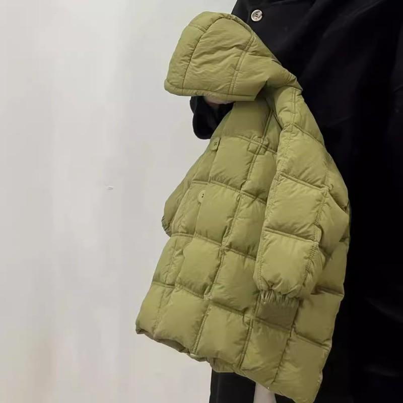 Boys Girls Mid-Length Plaid Cotton Coat Kids Thick Warm Hooded Jacket Winter 2026