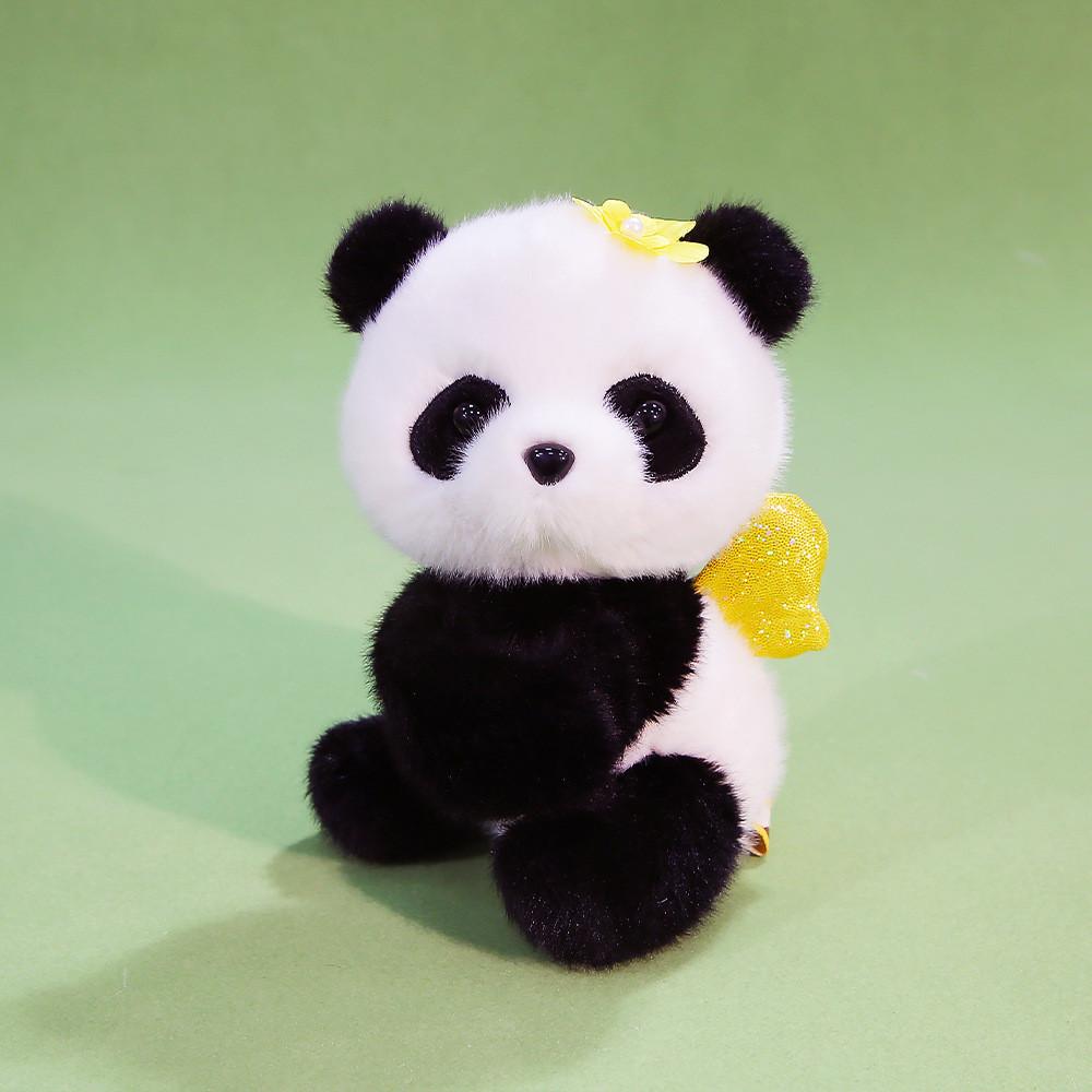 Cute Panda Soft Toy With Hypoallergenic Material For Gift And Doll Collectors