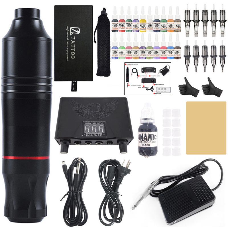 Череп Нет. Набор из 4 моторизованных тату-ручек для практики студентов