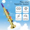 Clarinet with 8 Colored Coded Keys  Kids Musical Wind Instruments Eco-friendly ABS Early