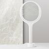 Rotating Head Fly Swatter Adjustable Angle Mosquito Zapper Electric Mosquito Swatter  Summer