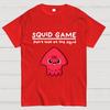Dont Look At The Squid Cotton Summer Casual Cool Loose T-Shirt