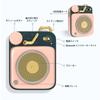 MUZEN Мини Bluetooth-динамик Button Blossom, Размер/Беспроводной/Ретро-стиль/Милый/Подарок (Вишнево-розовый)