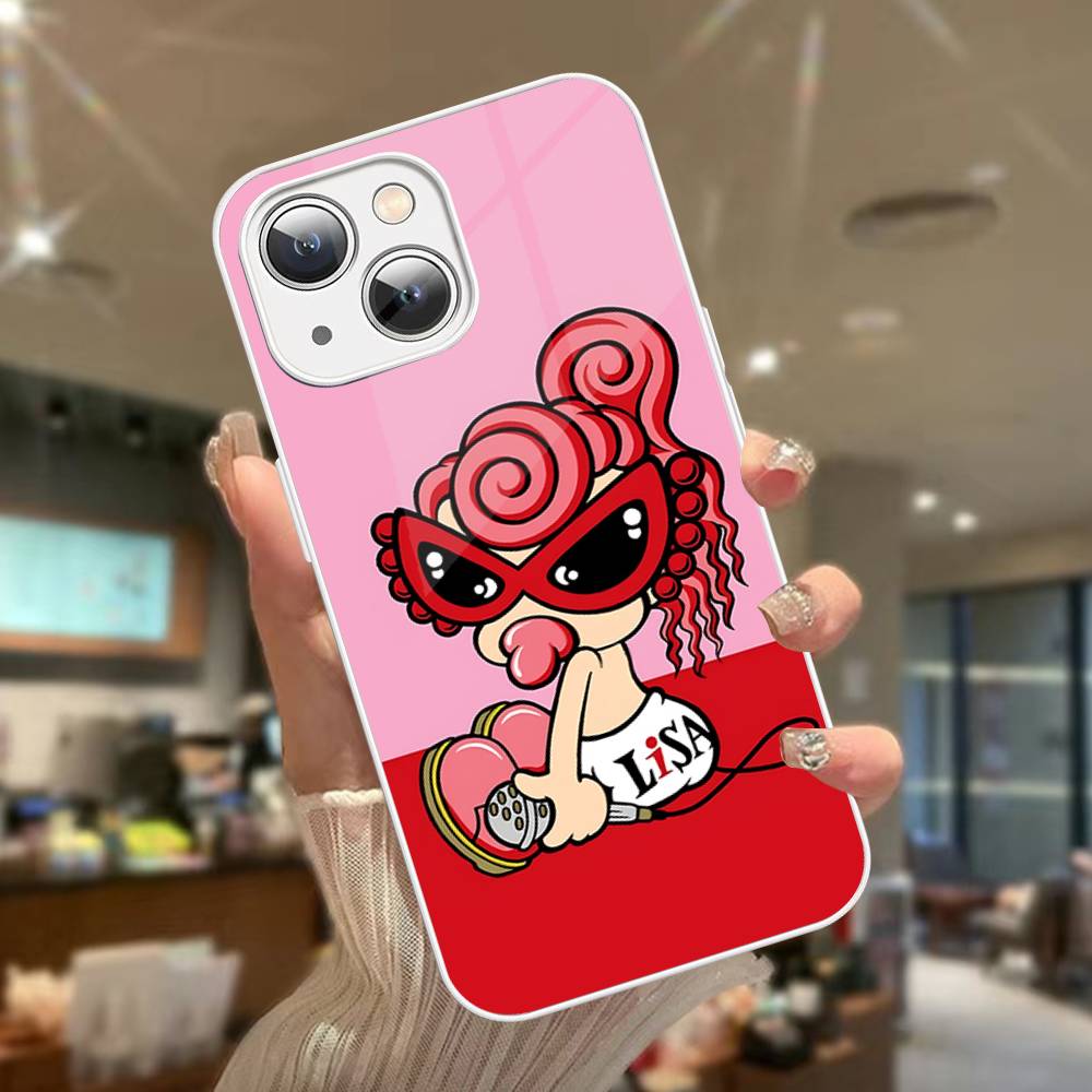 Японская мода H-Hysteric M-Mini Для iPhone 14 13 12 Mini 11 Pro XS Max X XR 14 Plus Закаленное стекло