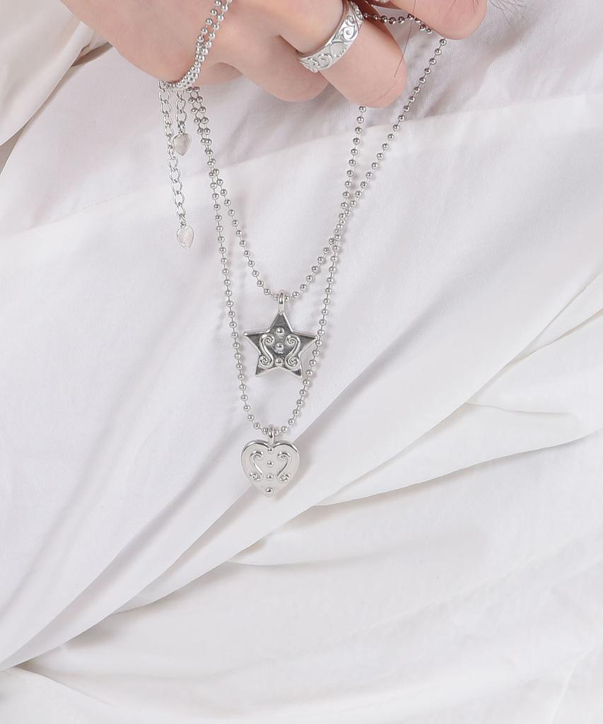 Ожерелье Lovetrix Star Lace Dot