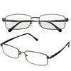 Senior Eye Club S711001GR250 Очки для чтения Очки из алюминиевого сплава квадратного типа с футляром 711001 Серые [Senior "Love" Club] 2.5 Мужские Женские +2.50