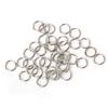 Iron Jump Ring Buckle for DIY Jewelry: Earrings, Bracelets, Necklaces & Pendants