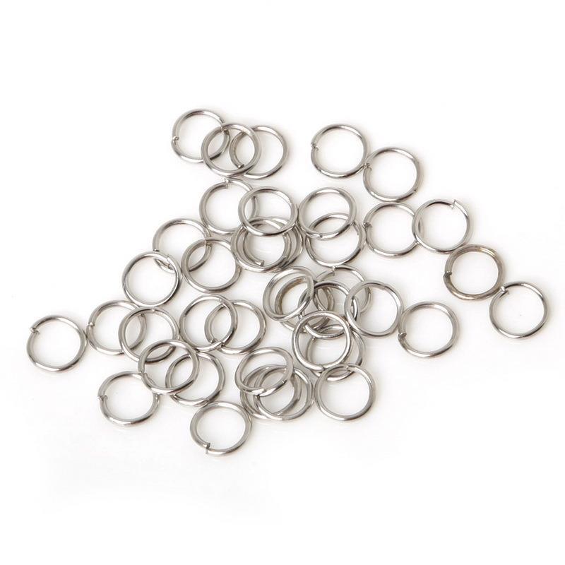 Iron Jump Ring Buckle for DIY Jewelry: Earrings, Bracelets, Necklaces & Pendants