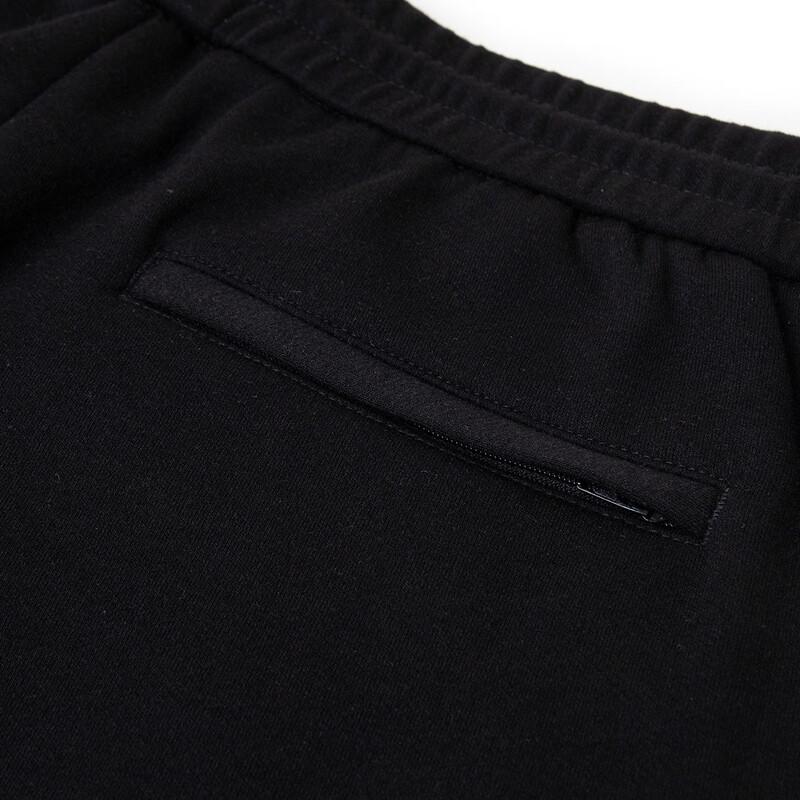 LUOZI Мужские повседневные брюки из плотной шерстяной смеси прямого кроя