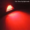 Accessories F1 Style Sporty Triangle Brake Signal Lamp Rear Fog Light Third Brake Lamp Stop Light