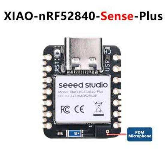 Плата разработки XIAO nRF52840 Plus BLE с микрофоном/датчиком, совместимая с Arduino