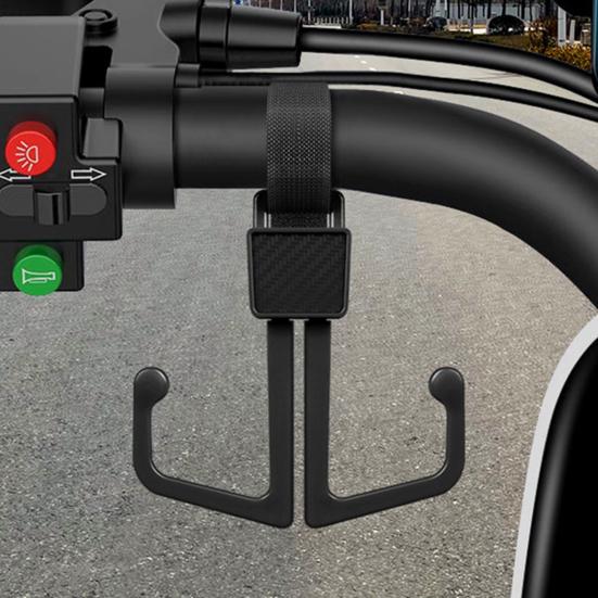 Крючок на руль велосипеда-скутера, вращающийся на 360 градусов, с высокой грузоподъемностью, простой в установке, крючок для автомобильного сиденья, вешалка на подголовник