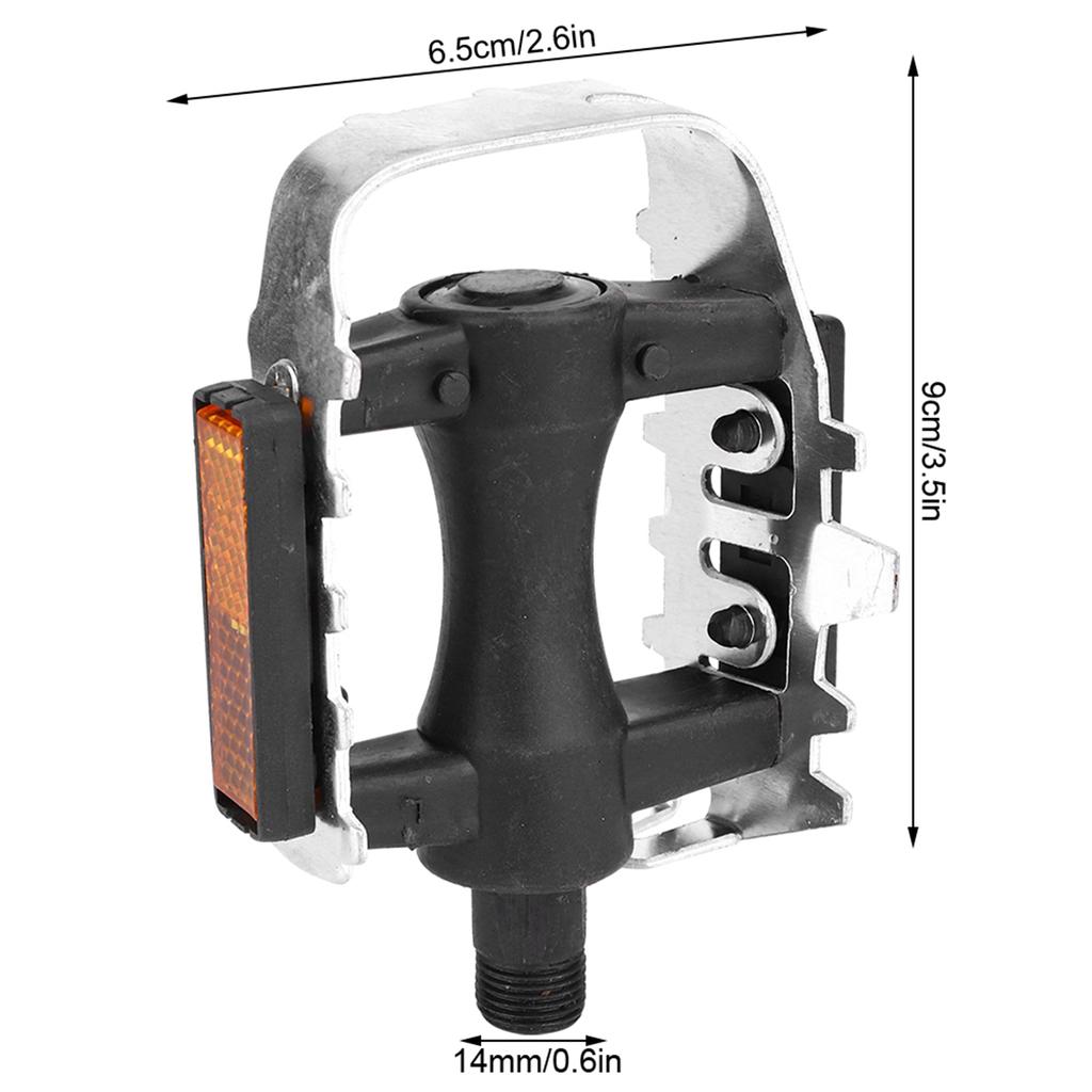 1 пара подшипниковых противоскользящих велосипедных педалей для шоссейного и горного велосипеда, велосипедные педали