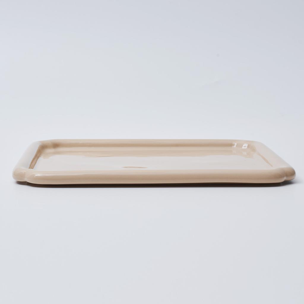 LASSIETTE NUBE Керамическая большая тарелка, которую можно мыть в посудомоечной машине, желтый, белый