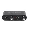 2 Channel Sound Amplifier Balanced 1/4 Inch 6.35mm Gain Independent Adjustment Stereo Sound Amplifie