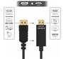 Кабель DisplayPort - HDMI Кабель DisplayPort - HDMI Совместим с и проекторами H.May (DP) Кабель, 4K/30Гц, 1080P/60Гц, 1920x1200, Позолоченные штекеры, (DP)