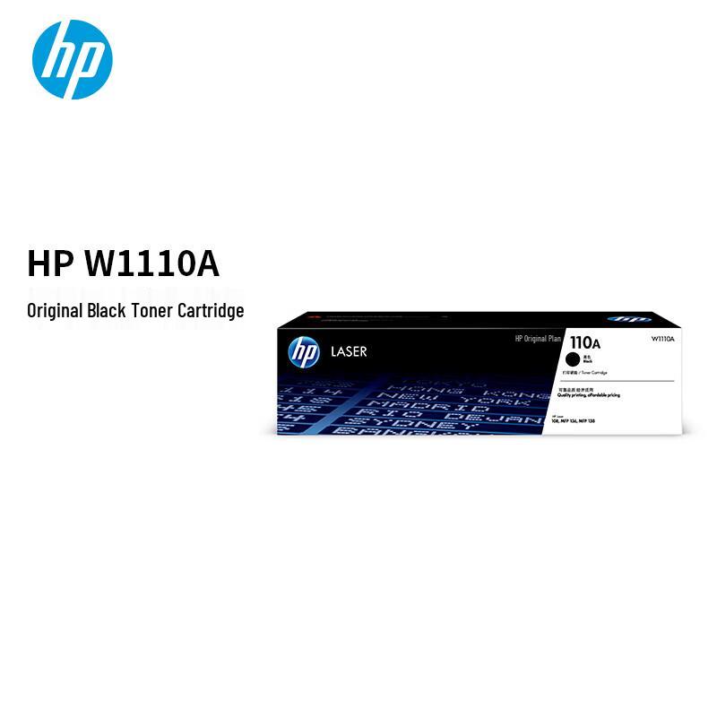 HP Оригинальный черный картридж с тонером W1110A/110A