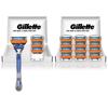 Gillette Бритва Fusion Manual Shaving с 16 запасными лезвиями в комплекте для мужчин +