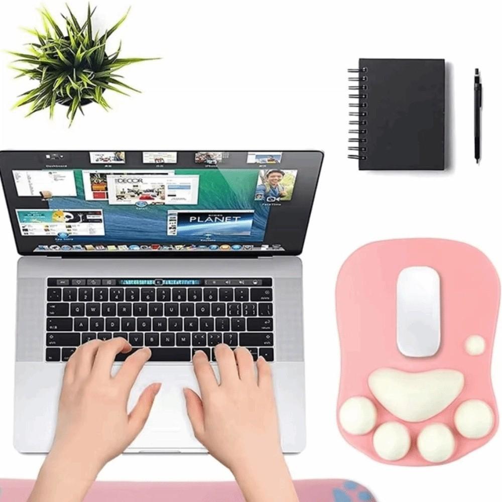 Защита для рук Игровые коврики для мыши Подставка для запястья Подставка для запястья мыши Настольный коврик 3D Коврик для мыши с кошачьей лапкой Офисный стол