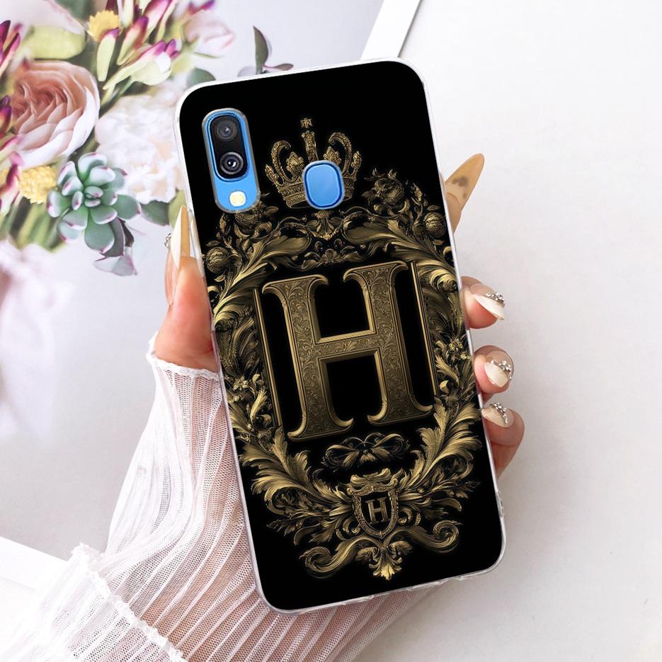 Чехол для Samsung Galaxy A40 SM-A405F Роскошный Чехол с Буквами Короны Мягкий Тонкий Чехол для Телефона Для Samsung A40 A 40 GalaxyA40 Fundas Coque