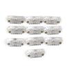 10/20/50pcs Beauty Iron Hair Extensions Tool HairStyling Wigs Snap Clips U Shape Hairpins Metal Pin