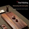 Jiakangming Walnut Solid Wood Tea Tray with Embedded Drainage