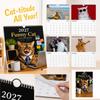 Смешной настенный календарь на 2027 год - Забавные фотографии для влюбленных, Ежегодный планировщик