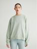 Clearance Sweatshirt: R0W Crew Neck, Long Sleeve, Heavyweight, Three-Season Wearable In Gray-Green Khaki