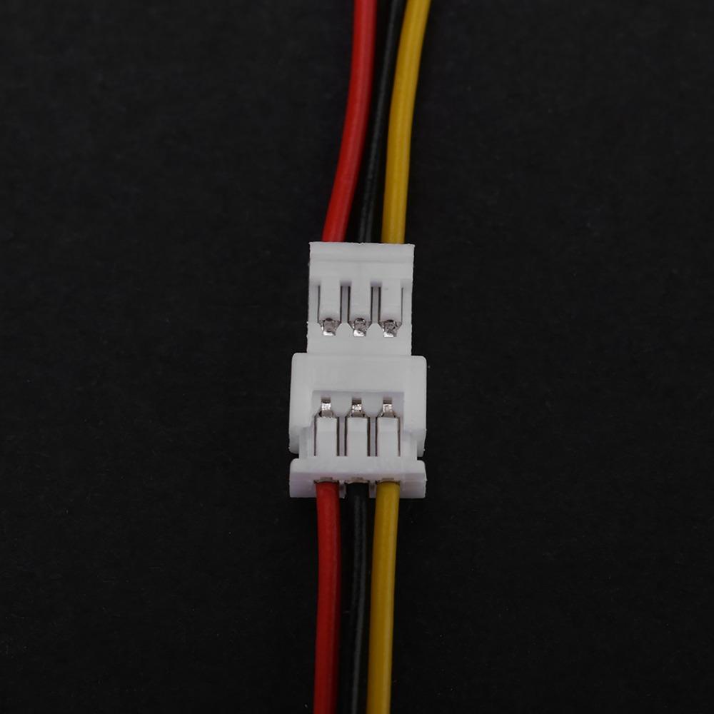 20 комплектов Разъем-вилка с шагом 1,25 мм 10 см 3-контактный разъем 3-контактный разъем «папа» и «мама» Сделай сам Электроника