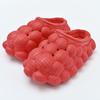 Мода Новые 2024 Женские Водонепроницаемые Хлопковые Тапочки Милые Пузыри Личи Зимние Теплые Туфли Мягкие Противоскользящие Тапочки из ЭВА Для Пар Домашние Уличные Тапочки