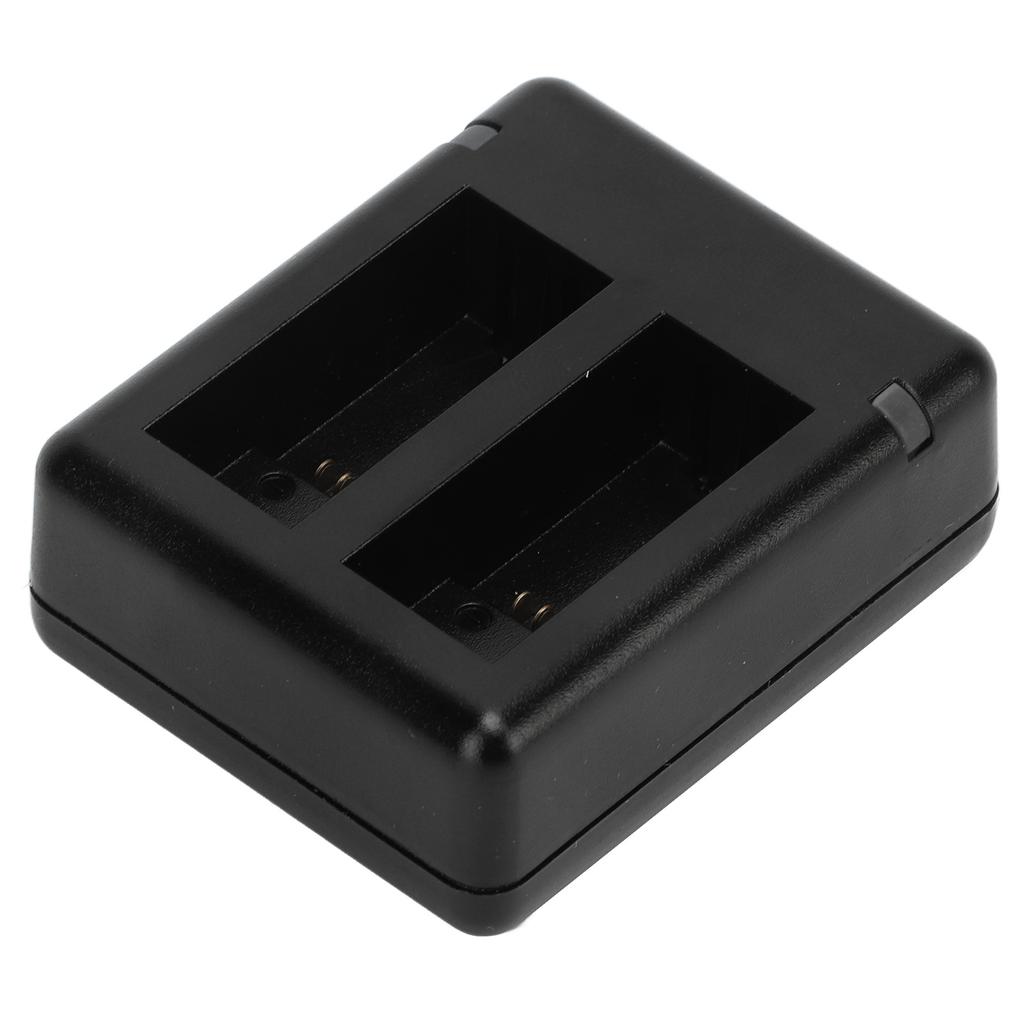 Зарядное устройство для двух аккумуляторов камеры, быстрая зарядка, портативное зарядное устройство USB с индикатором и кабелем передачи данных