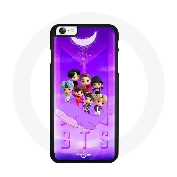 Case for Iphone SE BTS TinyTAN Animation Poster RM Jin Suga J-Hope Jimin Jungkook And V Zero O'Clock