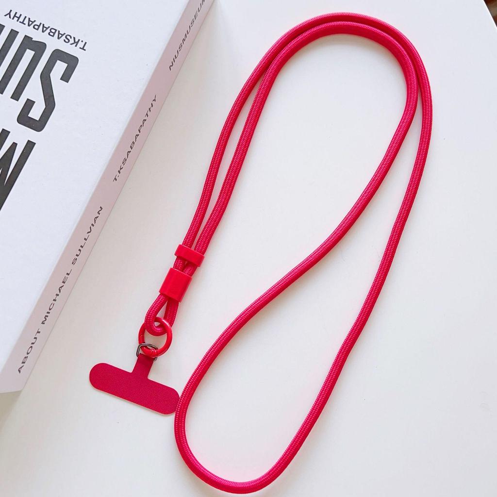 Adjustable High-End Crossbody Phone Lanyard with Anti-Theft Keychain