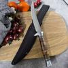 5CR15Mov Рыболовный нож Кованый обвалочный нож для мяса Нож для резки мяса Овощи