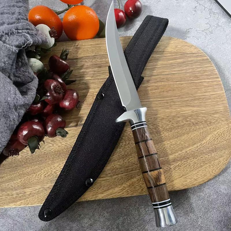 5CR15Mov Рыболовный нож Кованый обвалочный нож для мяса Нож для резки мяса Овощи