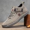 Модный Новый Дизайн 2025 Мужские Кожаные Кроссовки Мужские Дышащие Кожаные Туфли Кожаная Ручная Работа Повседневная Мужская Обувь Мужские Ботильоны для Улицы