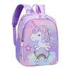 Рюкзак из мультяшного нейлона с рисунком единорога, из износостойкого материала, для школы