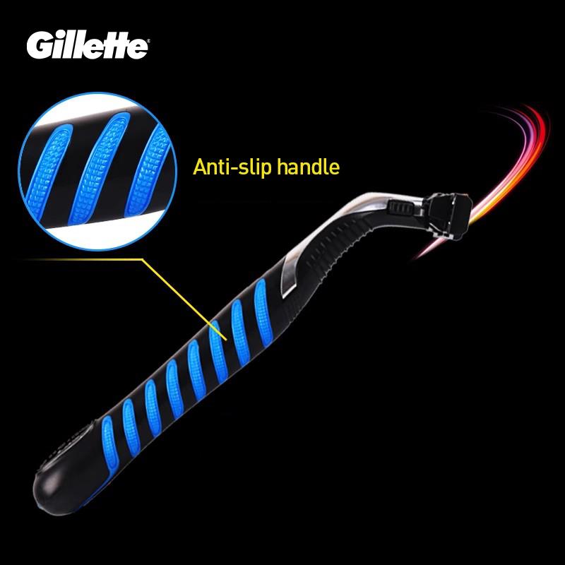 Gillette Бритва мужская Vector 3 1 ручка 4 бритвенные головки сменные лезвия