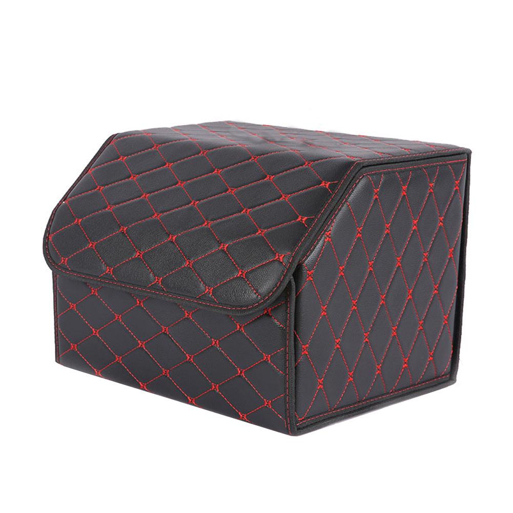 Новый большой вместительный органайзер для багажника автомобиля, многофункциональная сумка для хранения инструментов, кожаная складная сумка для хранения вещей