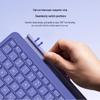 Цветная Bluetooth-клавиатура с подсветкой для Surface Pro 12