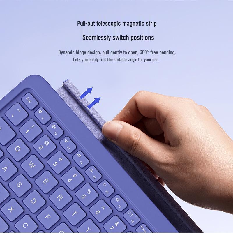 Цветная Bluetooth-клавиатура с подсветкой для Surface Pro 12