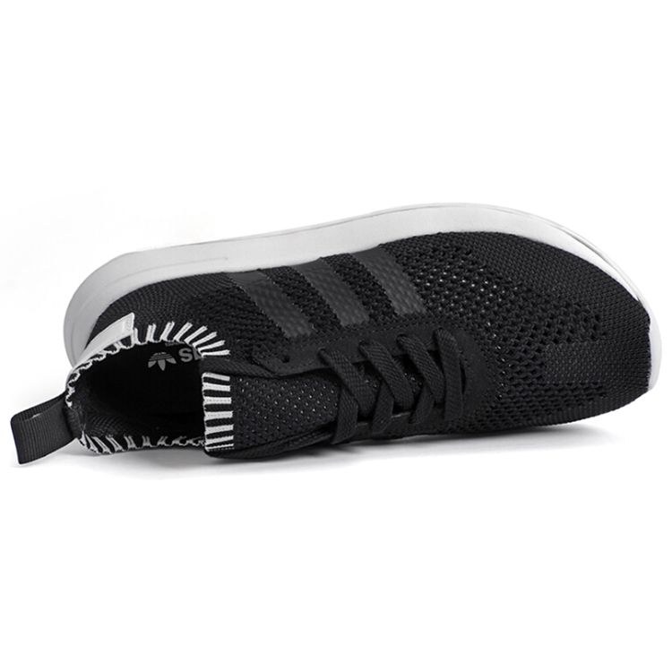 adidas Кроссовки женские Flashback Primeknit Черно-белые Core-Black Cloud-White Utility-Black BY2791