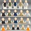 Small Particle Building Block Figurine Wearing Accessories Compatible With Military Equipment Tactical Vest 0.1Kg