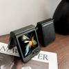 Для Samsung Galaxy Z Flip 6 5 4 3 чехол на шарнире «все включено» Роскошный складной противоударный защитный жесткий чехол из искусственной кожи аксессуар